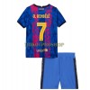 Original Trikotsatz FC Barcelona Ousmane Dembele 7 Ausweichtrikot 2021-22 Für Kinder